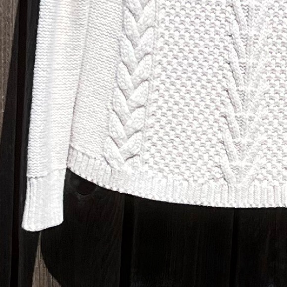 Banana Republic knit tan sweater size small - Picture 10 of 17